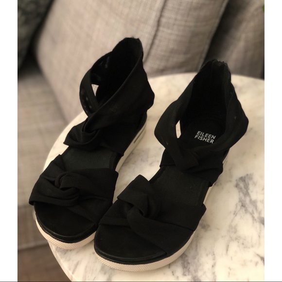 Eileen Fisher Sandals Sz 8 - Picture 2 of 7